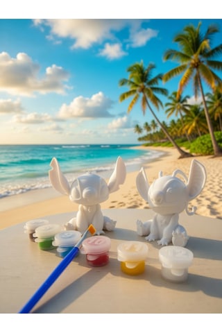 Stich Ve Angel Boyama Seti