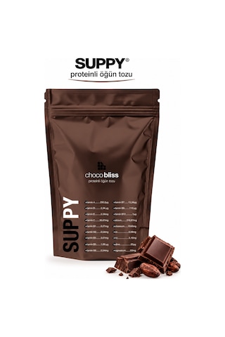 Suppy Choco Bliss Çikolatalı Proteinli Öğün Tozu 600 G Çikolata