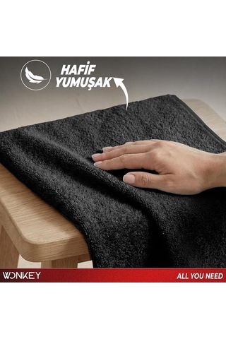 Pamuk El Yüz Havlusu 50x90 Cm, Pamuklu Havlu, Yüz Havlusu, Baş Havlusu, El Havlusu, Yumuşak Ve Emici Banyo Ve Seyahat