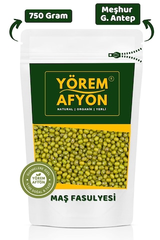 Gaziantep Yöresinden Doğanın Protein Hazinesi Maş Fasulyesi, Cin Börülcesi Vigna Radiata 750gr.