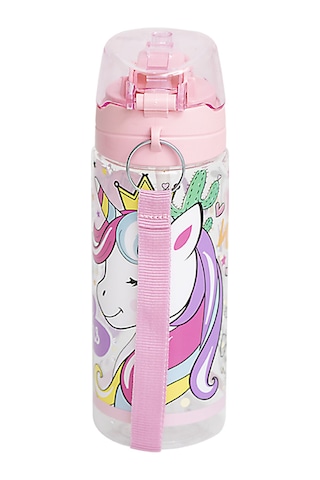 Frocx Due Unicorn Plastik Matara 500 Ml Açık Beyaz