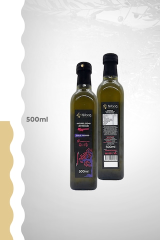 Nilbağ Zeytinyağları Ayvalık Naturel Sızma Zeytinyağı Meyvemsi Marasca Cam 500 ML