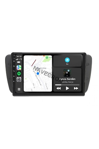 Seat Ibıza 2009-14 9" Uyumlu Androıd Multimedya Gerçek 2/32 Kablosuz Carplay Geri Görüş Kameralı 9"