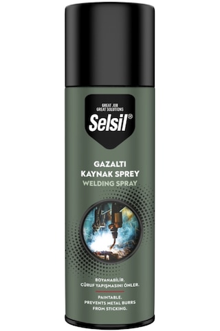 Selsil Gazaltı Kaynak Sprey Slikonlu 400 ML Selsil Gazaltı Kaynak Sprey Slikonlu 400 ML