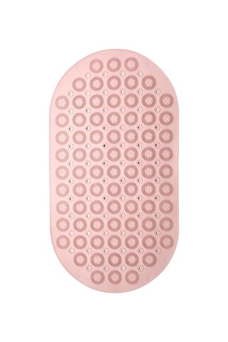 Massage Bath Mat Masajlı Vantuzlu Banyo & Duş Kaydırmazı Paspası Pembe
