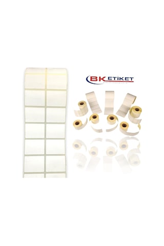 BK Etiket X5 Tech 40X58 Termal Barkod Etiketi Terazi Etiketi 500'lü