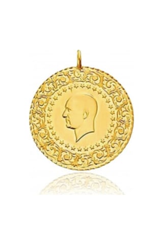 Kismet Gold 22 Ayar Eski Tarihli Çeyrek Altın Tc. Darphane Üretimi
