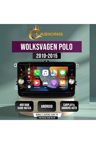 Volkswagen Golf 2004-2012 Android Multimedia 4gb Ram 64gb Hafıza