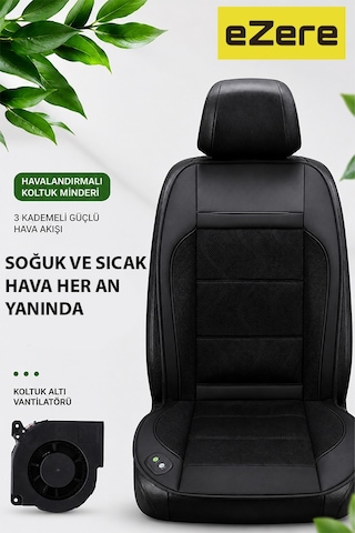 Ezere Coolseat 12v Araç Koltuk Soğutucu Ve Isıtıcı Fanlı Minder 3 Kademeli