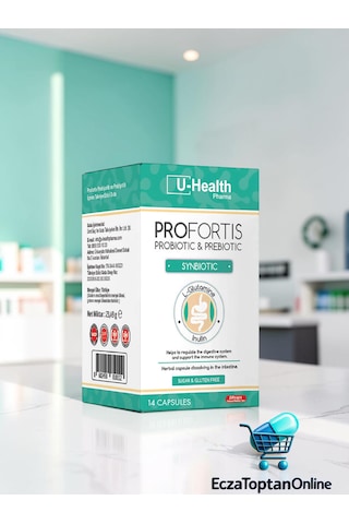 U-health Pharma Profortis Probiyotik Ve Prebiyotik Simbiyotik 14 Kapsül