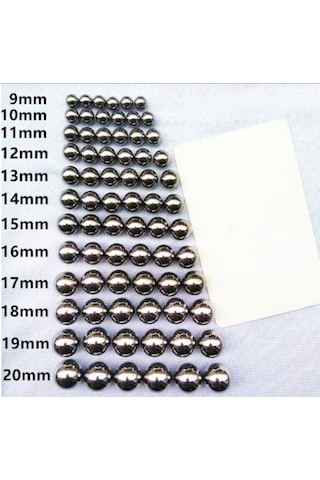 20 Mm Çelik Bilya Bilye Demir Misket Rulman Bilyasi, Adet Seçmeli 554865765