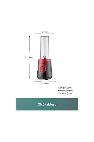 Homend Mixfresh 7026H Kişisel Smoothie Blender
