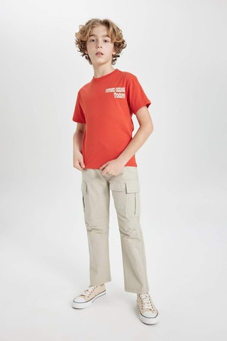 DeFacto Erkek Çocuk Kargo Cepli Düz Paça Gabardin Pantolon B5924A824SPBG732