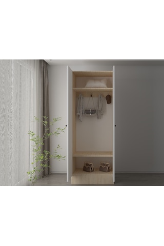 2 Kapaklı Modern Portmanto