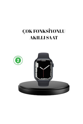 1.9 İnç Akıllı Saat - Bluetooth 5.0, Kablosuz Şarjlı, Ip68 Su Geçirmez Akıllı Saat