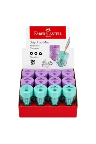 Faber-castell Grip Auto Mini Kalemtıraş Pastel