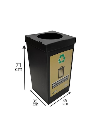 Geri Dönüşüm Kutusu - Geri Dönüşmeyen Evsel Atık