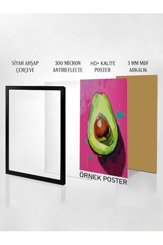 Feast Istiridye Ziyafeti Natürmort Mutfak Çerçeveli Tablo - Çerçeveli Poster