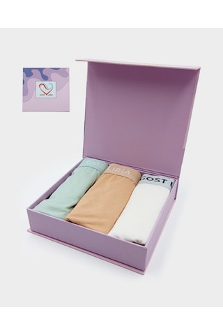 Gost Liria Pearl Erkek Boxer 3 Lü Paket -çok Renkli Çok Renkli