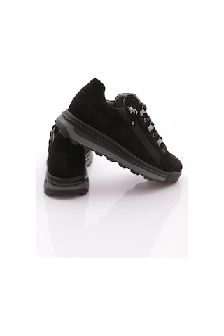 Dgn 5653 Erkek Bağcikli Sneakers Ayakkabi Siyah