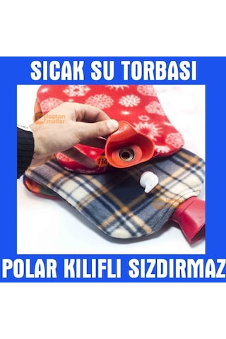 Termafor Polar Kılıflı Sıcak El Ayak Su Torbası 10 Adet