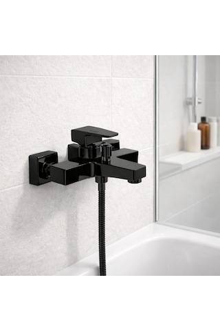 Newarc 941511B Aqua Banyo Bataryası Siyah
