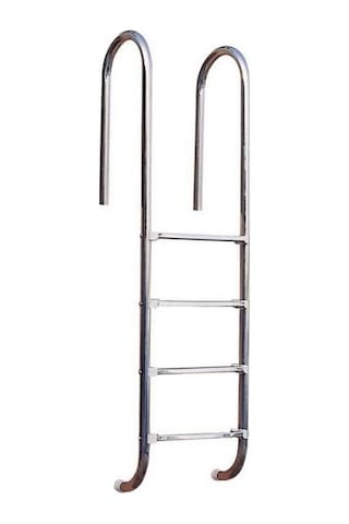 DEV PASLANMAZ 4 Basamak Muro Havuz Merdiven AISI 316 Kalite