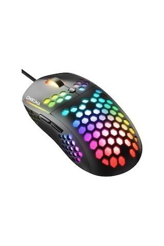 Onikuma CW903 RGB Aydınlatmalı Kablolu Optik Oyuncu Mouse