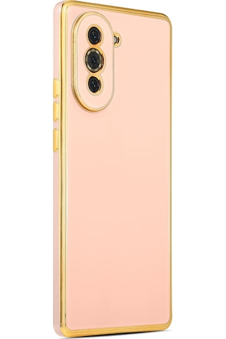 Zore Huawei Nova 10 Pro Kılıf Msra Bark Kapak - Rose Gold Rose Gold