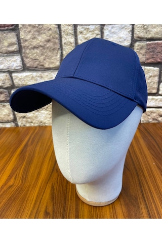 Hamze Paraşüt Mikro Kumaş Yazlık Delikli Unisex Cap Şapka Lacivert