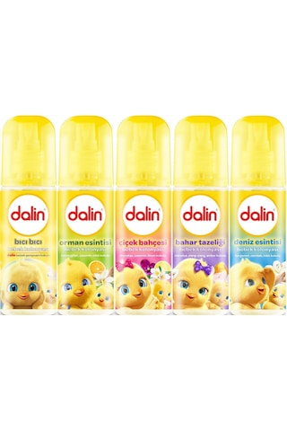 Dalin Bebek Kolonyası 150 Ml Karma - 5'Li Set