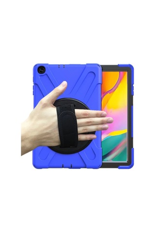 Samsung Galaxy Uyumlu T510 Tab A 10.1 Kılıf Amazing Tablet Kapak - Mavi Diğer
