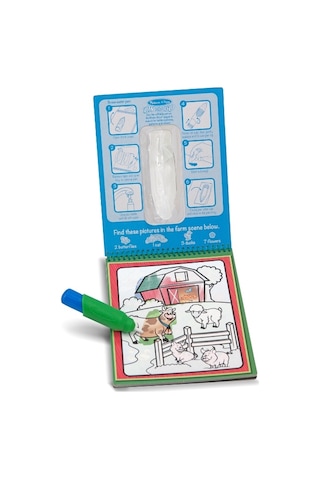 Melissa And Doug Water Wow Su İle Boyama Kitabı - Hayvanlar