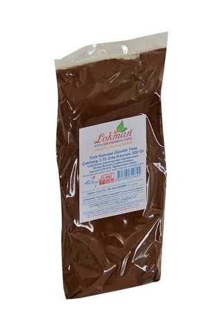 Türk Kahvesi Günlük Taze Çekilmiş 3.75 Orta Krum 200 Gr Paket