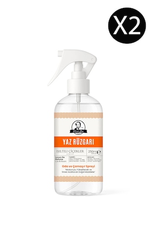 Yaz Rüzgarı Parfümlü Oda Ve Çamaşır Spreyi Ortam Ve Araba Kokusu Odunsu Woody Room Spray 250ml X 2