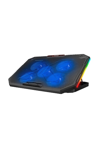 Rampage AD-RC15 Spear 15" - 17" 5 Fanlı RGB Işıklı Gaming Laptop Soğutucu