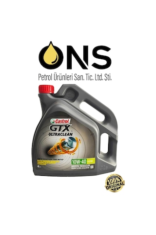 Castrol Gtx Ultraclean 10W40 A3/B4 4Lt 7694118658424