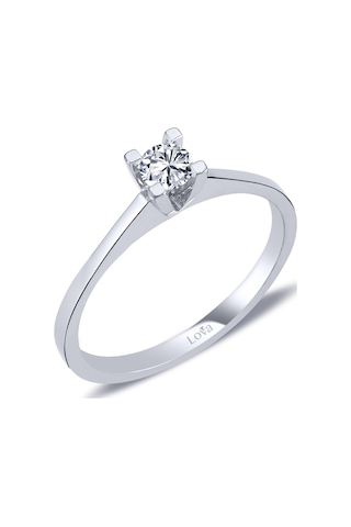 Lova 0,21 Karat Pırlanta Tektaş Yüzük - 1030181