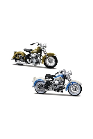 1/18 Harley-davidson İkili Motorlar 50'ler