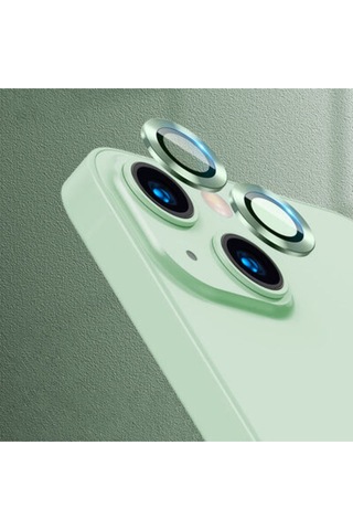 Uyumlu İphone 13 Ve İphone 13 Mini Birebir Uyumlu Kamera Lens Koruyucu Cam