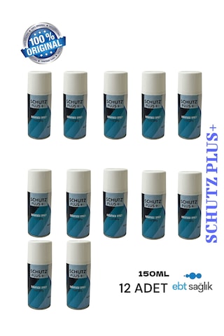 Schutz Plus Soğutucu Sprey 150 Ml 12 Adet Anestezik Ve Lazer Epilasyon İçin Schutz Plus Soğutucu Sprey 150 Ml 12 Adet Anestezik Ve Lazer Epilasyon İçin