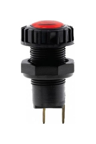 Göz Lambası Kırmızı 53 Ampulsüz 16 Mm