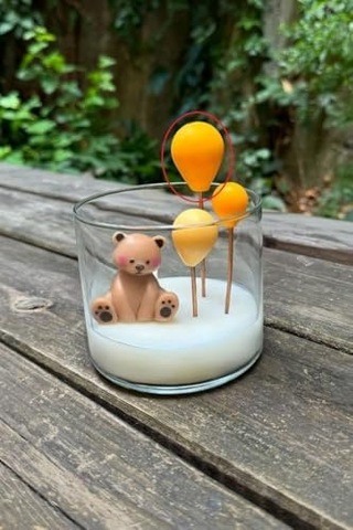 Balon Elips Büyük Boy Silikon Mum Kalıbı 50 x 22