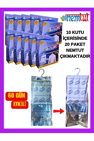 Nem Alıcı Rutubet Emici Koku Giderici Korozyon Önleyici 10 Kutu