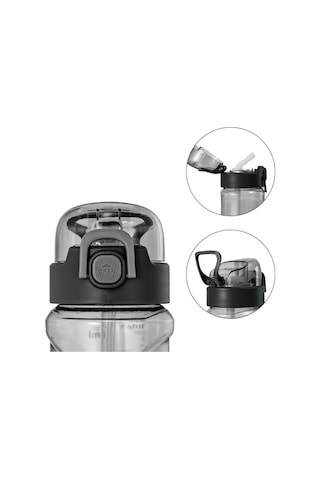 Diller 550 Ml Kiremit Pipetli Spor Okul Ve Günlük Matara Kilitli
