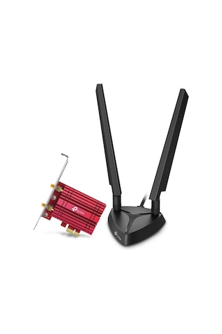 Tp-link Wifi 6e Intel Ax210 Axe5400 Pc İçin Pcıe Wifi Kartı Archer Txe75e- Masaüstü Bilgisayar İçin Üç Bantlı Kablosuz Adaptör, Manyetik Tabanlı Çift Anten, Blueto...-123854