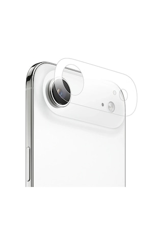 Apple Uyumlu iPhone 17 Air Görünmez Darbe Emici Lens Modülü Koruma Filmi