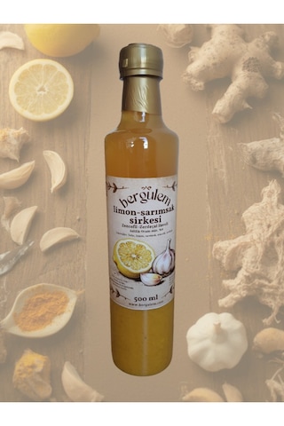 Bergulem Limon-sarımsak Sirkesi 500 Ml