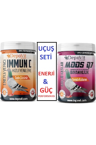 Depovit - Uçuş Seti - Güvercin Enerji Performans Güç Depovit - Uçuş Seti - Güvercin Enerji Performans Güç