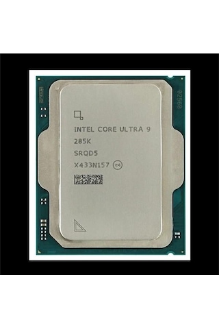 Intel Core Ultra 9 285k 24çekirdekli 40mb O/b Vga 1851p 125w Kutusuz-fansız